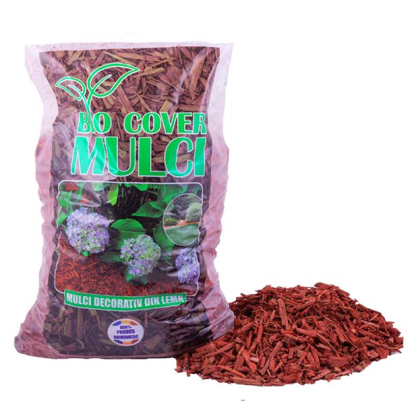 Mulci Rosu BIOCOVER DECOR 50L